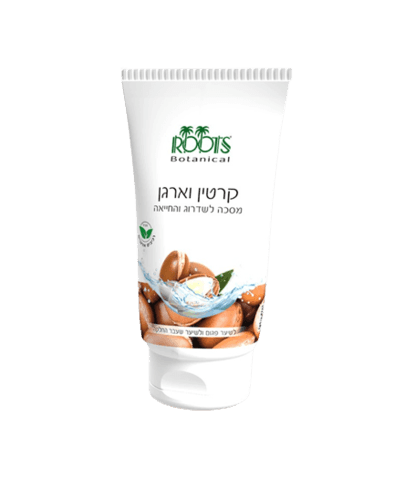 מסכת שיער קרטין ארגן 125מל | רוטס | ROOTS
