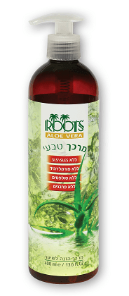 מרכך אלוורה טבעי | מכיל 400 מל | רוטס | ROOTS