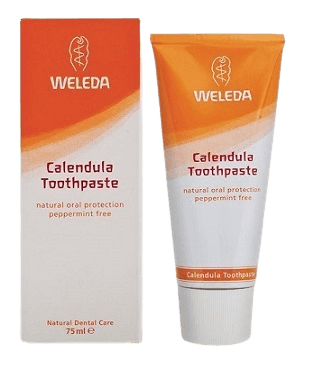 משחת שיניים קלנדולה | להרגעת השיניים והחניכיים | 75 מל | וולדה | Weleda