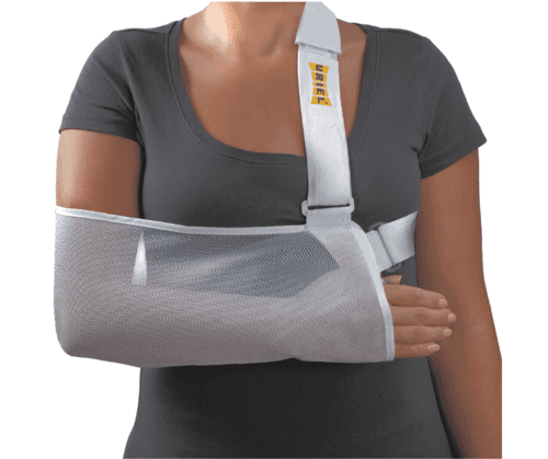 מתלה יד רצועת הידוק למרפק לקיבוע הזרוע | מידה S | אוריאל | URIEL