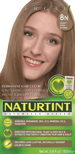 נטורטינט | צבע שיער קבוע | 8N בלונד נבט חיטה | מכיל 165 מל | נטורטינט | NATURTINT
