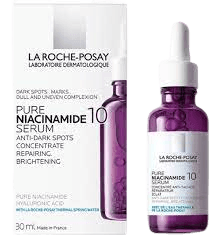 ניאצינאמיד 10 | סרום לטיפול אינטנסיבי | ניאצינאמיד טהור וחומצה היאלורונית | מכיל 30 מל | לה רוש פוזה | LA ROCHE POSAY