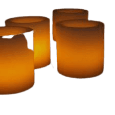 נר אלקטורני | הנרות מדמים להבת נר רגיל | פועלים על ידי בטריות | חסכון בעלויות ובטיחות באש המילניום