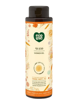 סבון גוף | גזר דלעת ובטטה | מכיל 500 מל | אקולאב | EcoLove