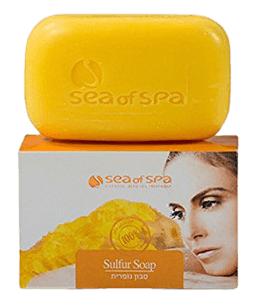 סבון גופרית מוצק | 125גרם | סי אוף ספא | Sea Of Spa