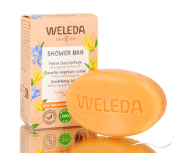 סבון תמרוקים | איריס וילנג ילנג | מכיל 75 גרם | לעור הפנים והגוף | וולדה | Weleda