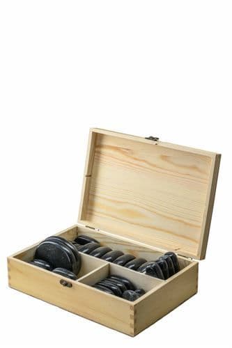 סט אבנים חמות | מכיל 40 אבנים בגדלים שונים | המילניום