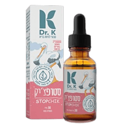 סטופציק | תמצית צמחים | מכיל 30 מל | Dr K | דר קיי