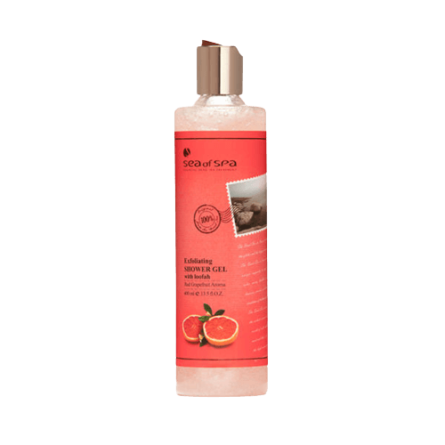 סי אוף ספא | גל רחצה | ניחוח אשכולית אדומה | 400 מל | מותיר עור רך וזוהר | בעל מרקם קטיפתי במיוחד | מסיר במהירות לכלוך ותאי עור מתים סי אוף ספא | Sea Of Spa