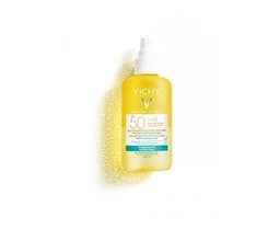 ספריי מים סולאריים להגנה מהשמש SPF50 עם חומצה היאלורונית | 200 מל | Capital Soleil וישי | Vichy