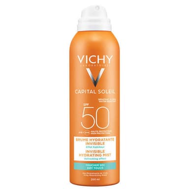 ספריי שקוף להגנה מהשמש | SPF 50 | וישי | Vichy