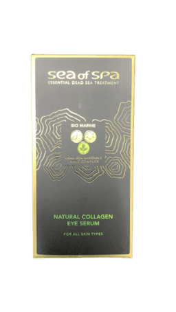 סרום עיניים | קולגן טבעי | במרקם גל | מכיל 40 מל | סי אוף ספא | Sea Of Spa