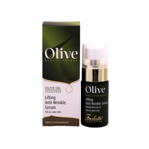 סרום פנים ליפטינג | נגד קמטים | מועשר בשמן זית אורגני ובתערובת חומצות שומן | 30 מל | FRULATTE | פרולט | FRULATTE