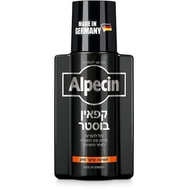 קפאין בוסטר | לשיער | מהדורה שחורה | מבית Alpecin | מכיל 200 מל
