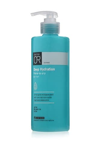 קרם גוף טיפולי לעור יבש | 400 מל | Deep Hydration | דר עור | Doctor Or