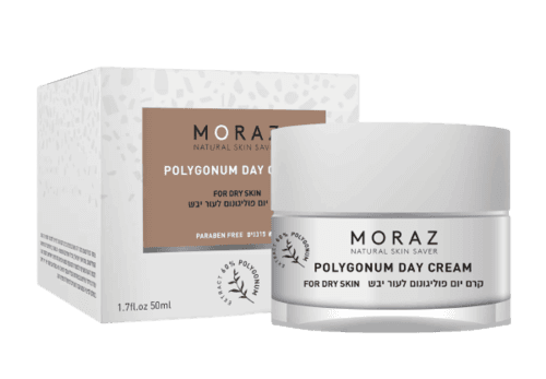 קרם יום פוליגונום | לעור יבש | 50 מל | בתוספת שמנים טהורים | Moraz | מורז | Moraz