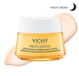 קרם לילה להשבת הלחות ומיצוק העור | NEOVADIOL POST-MENOPAUSE | מכיל 50 מל | וישי | Vichy