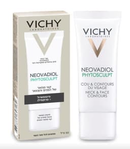 קרם למיצוק הצוואר ולפיסול מחדש של קווי מתאר הפנים | NEOVADIOL PHTOSCULPT |מכיל 50 מל | וישי | Vichy