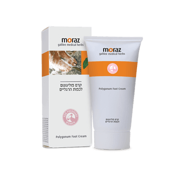 קרם פוליגונום | לכפות הרגליים | 100 מל | מורז | Moraz