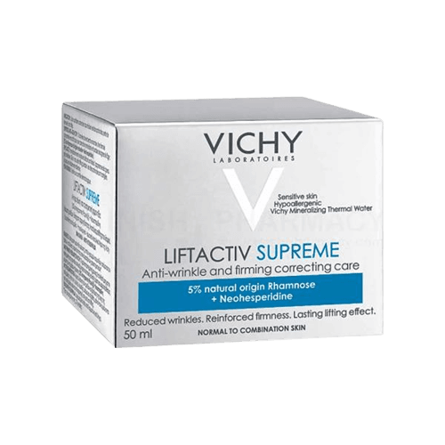 קרם פנים ליפטאקטיב סופרים | לעור רגיל עד מעורב | מכיל 50 מל | LIFTACTIV SUPREME | וישי | Vichy