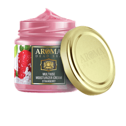 קרם רב שימושי | תות שדה | עשיר בשמנים טבעיים | מינרלים מים המלח | ויטמין A ו-E | מכיל 100 מל | ארומה דד סי | Aroma Dead Sea