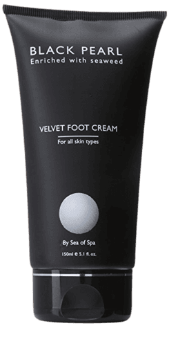 קרם רגליים קטיפתי | לכל סוגי הכ |מכיל 150 מל | פנינה שחורה | BLACK PEARL