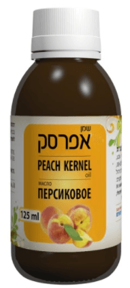 שמן אפרסק | מכיל 125 מל | משמש לריכוך והזנת העור | טבעי | ללא בישום | לעור מגורה ויבש | דן פארם | Dan Pharm