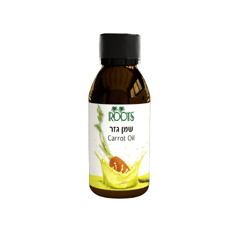 שמן גזר כבישה קרה | 125 מל |שמן בסיס | רוטס | ROOTS