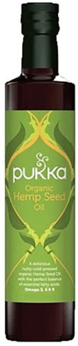 שמן זרעי המפ אורגני | מכיל 250 מל | פוקה | PUKKA
