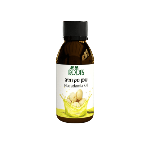 שמן מקדמיה עשיר במינרלים | 125 מל | כבישה קרה| רוטס | ROOTS