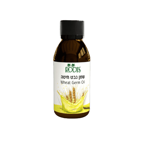 שמן נבט חיטה | 125 מל | כבישה קרה | רוטס | ROOTS