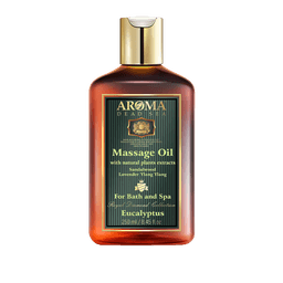 שמן עיסוי ארומטי | אקליפטוס | 250מל | ארומה דד סי | Aroma Dead Sea