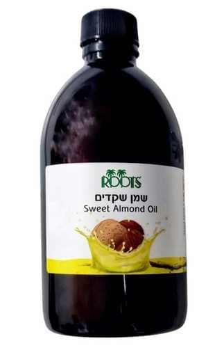שמן שקדים | SWEET ALMOND OIL | מכיל 1000 מל | רוטס | ROOTS