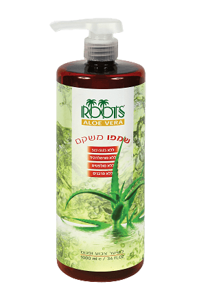 שמפו משקם | המבוסס על שמנים חיוניים מובחרים וטהורים לטיפוח טבעי | 1000 מל | רוטס | ROOTS