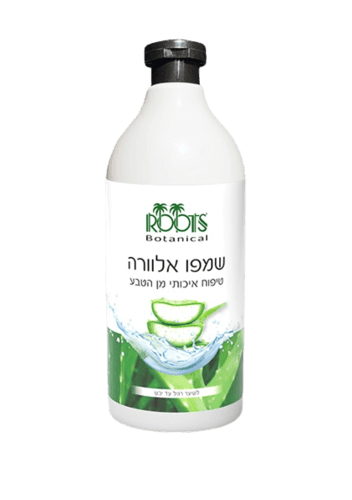 שמפו אלוורה צמחי 1 ליטר | רוטס | ROOTS