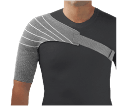 תומך כתף אלסטי איכותי נושם אנטומי עשוי בסריגה תלת מימדית | מידה XXL | אוריאל | URIEL