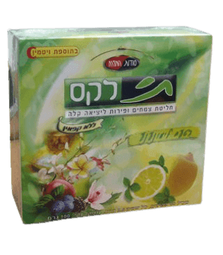 תי לקס | חליטת צמחים ופירות ליציאה קלה | בטעם לימונענע | ללא קפאין | 40 שקיקים | סודות המזרח | Secrets of the East