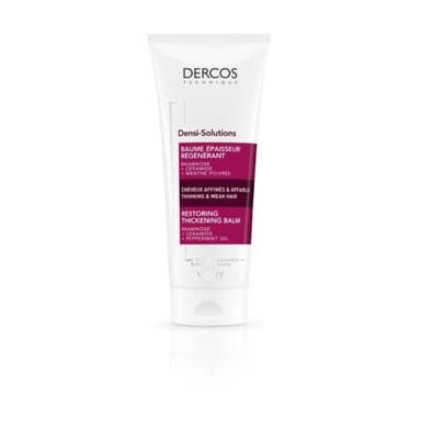 מרכך למראה שיער חזק ועבה יותר | Dercos Densi - Solutions | ללא פארבן וסיליקון | מכיל 200 מל | וישי | Vichy