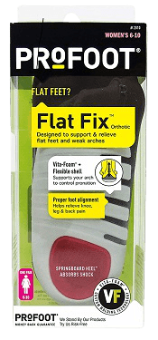 מדרס מיוחד לרגל שטוחה פלטפוס לנשים מידות 36-42 Profoot