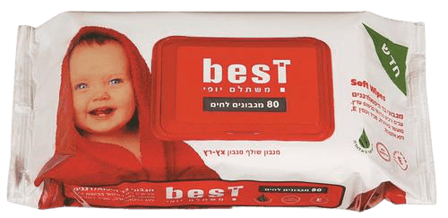 מגבוני בד היפואלרגנים | לחים עבים ורכים במיוחד | בבישום עדין | מועשר באלוורה | ללא אלכוהול