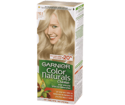 צבע לשיער קבוע - 101 בלונד סופר בהיר בז 20 תוספת מסכת הזנה לטיפוח השיער גרנייה | Garnier