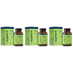 תוסף תזונה אומגה 3 | כשר מהדרין | מבצע שלישייה | מכיל 270 כמוסות סופהרב | SUPHERB