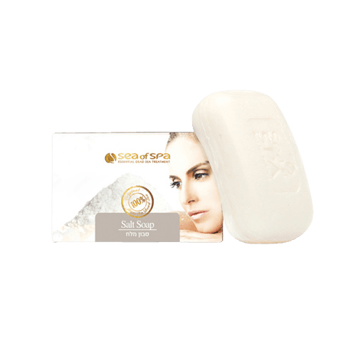 סי אוף ספא | סבון מלח | 125גרם | עשיר ב-27 מינרלים חיוניים מים המלח סי אוף ספא | Sea Of Spa