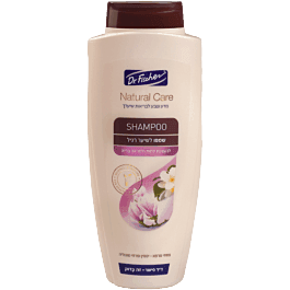 נטורל קר | שמפו רגיל בשילוב תמציות יסמין ופרחי מגנוליה | Natural Care | להענקת לחות ולמראה בריא | דר פישר | Dr Fischer