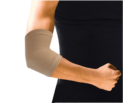 שרוול נושם אלסטי איכותי לוחץ ומגן בצורה היקפית סביב למרפק | מידה L | אוריאל | URIEL