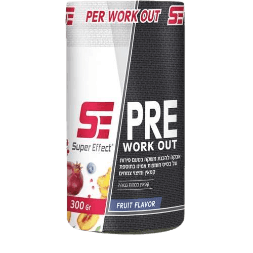 פרי וורקאוט | תוסף קדם אימון | בטעם פירות יער | מכיל 300 גרם | ספא פארמה | SPA Pharma