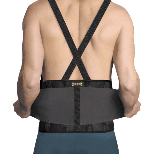 חגורת לומבו עם רצועות כתפיים | ITEM 078IB | מידה XXL | אוריאל אוריאל | URIEL