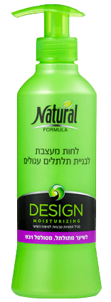 לחות מעצבת | לבניית תלתלים עגולים | 400 מל | מעניק הגנה מפני יובש | נטרול פורמולה | נטורל פורמולה | Natural Formula