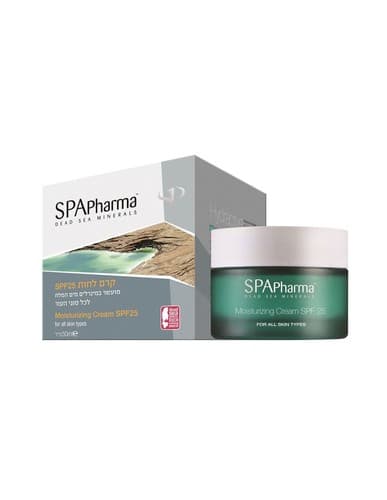 קרם לחות SPF25 | לכל סוגי העור | מכיל 50 מל | ספא פארמה | SPA Pharma