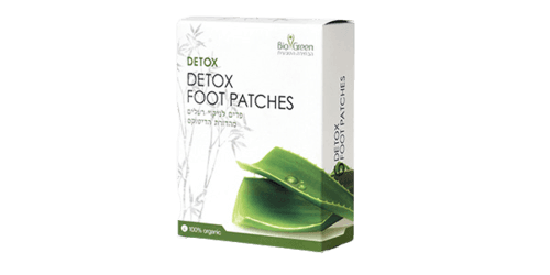 פדים לניקוי רעלים מהדורת הדיטוקס | 100 אורגני | מכיל 6 פדים לרגליים | ביו גרין | Bio Green